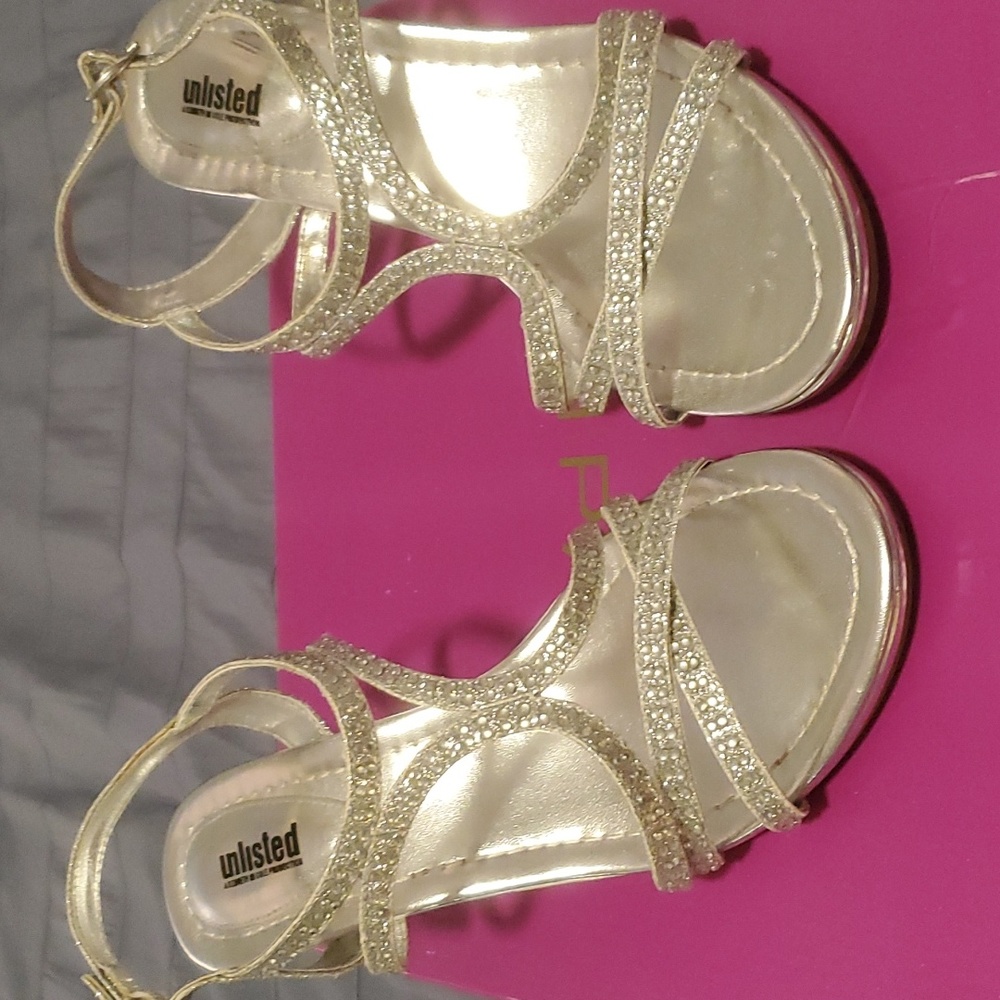 Womens dress shoes silver